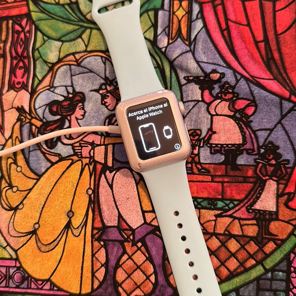 Apple Watch Series 3 silver aluminum 38mm GPS